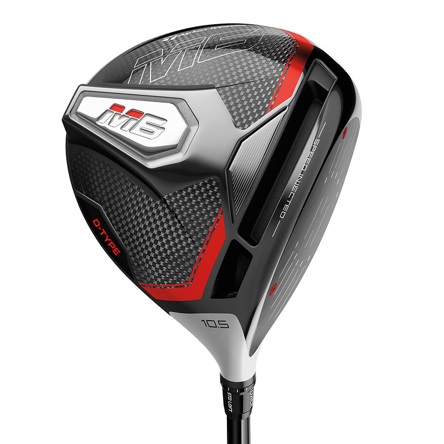 Taylormade Golf M6 D-Type Driver 9� Loft, Left Handed Golf Club, Stiff Evenflow Max Carry Shaft