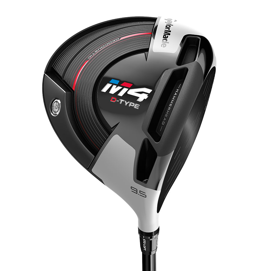 Taylormade Golf M4 D-Type Driver 12� Loft, Right Handed Golf Club, Senior Graphite Shaft
