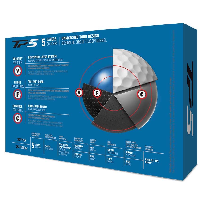 TP5 Golf Balls TaylorMade Golf