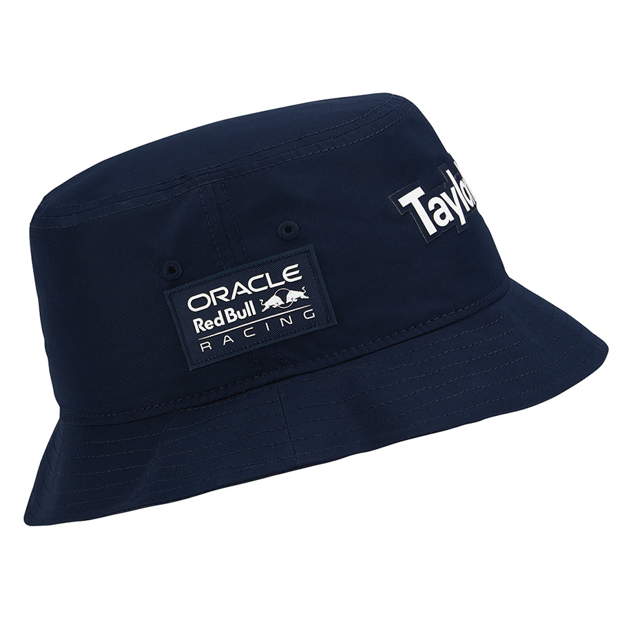 red fitted cap