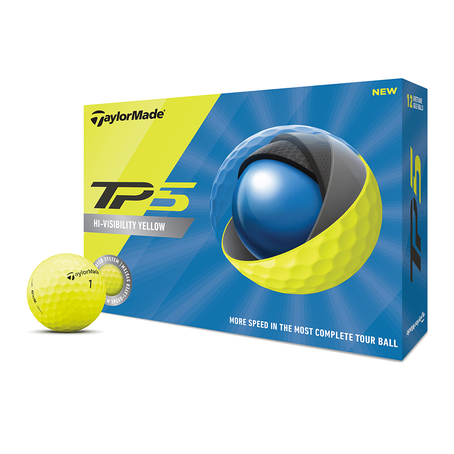 2020 TP5 Yellow Golf Balls