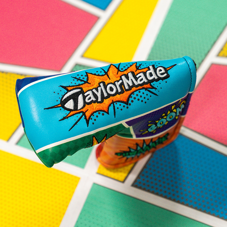 TaylorMade - COMIC ブレードヘッドカバー SMASH! BOOM! POW! Blade