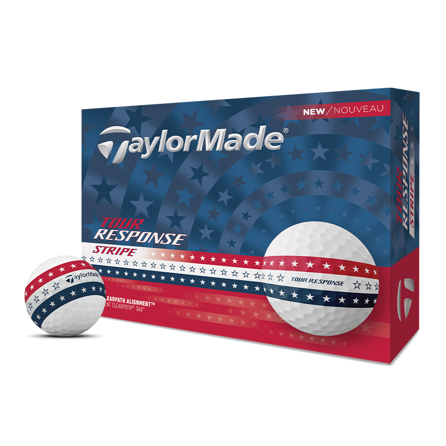 TaylorMade Tour Response Stripe ゴルフボール2箱 TaylorMade Tour Response Stripe Blue/Pink Golf Balls
