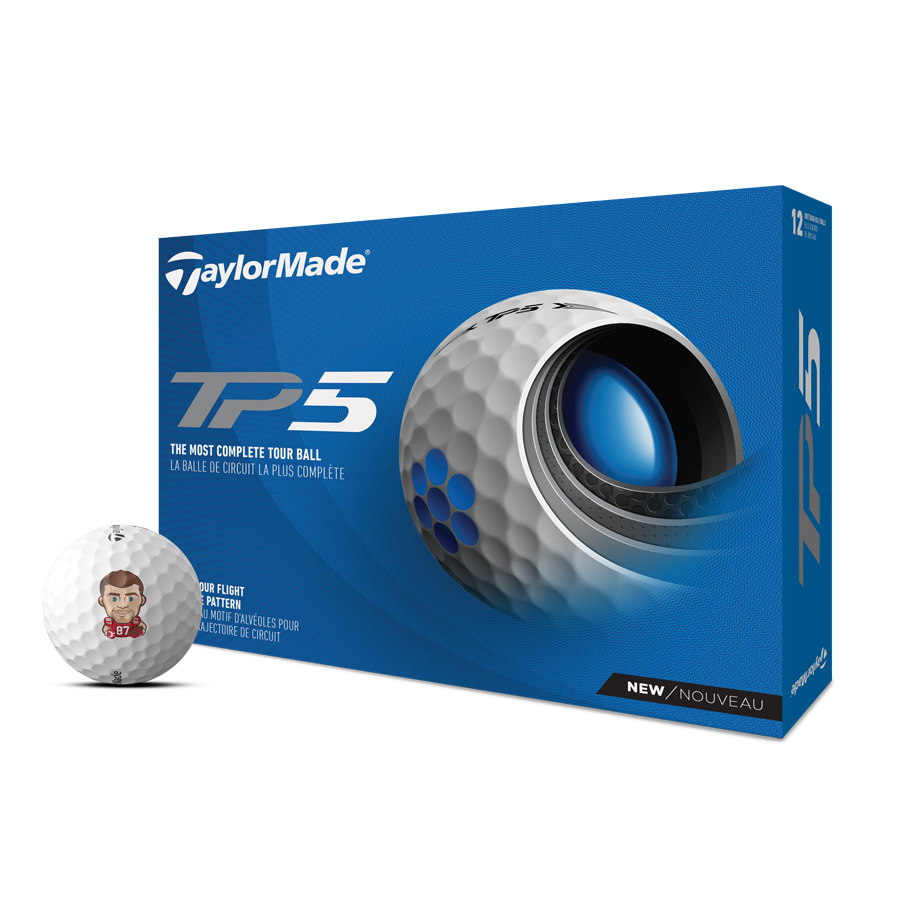 Travis Kelce TP5 Golf Balls TaylorMade