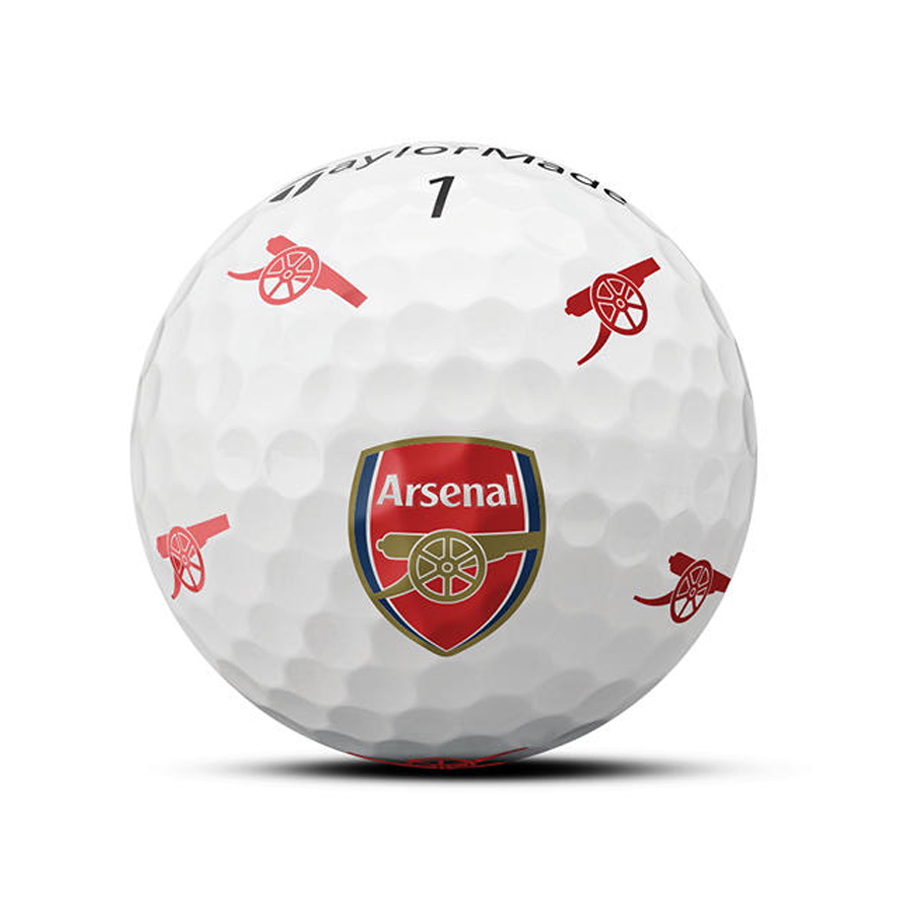 TP5 pix Arsenal Golf Balls | TaylorMade