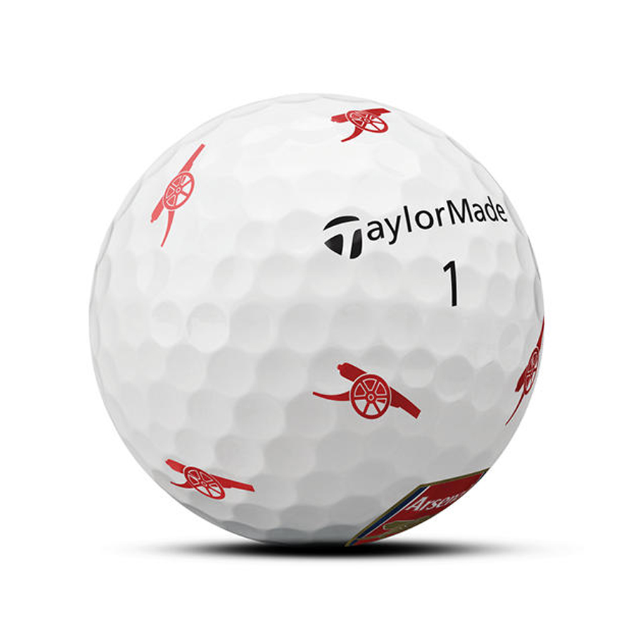 TaylorMade TP5 pix Arsenal ゴルフボール 4個入り TP5 pix Arsenal Golf Balls | TaylorMade