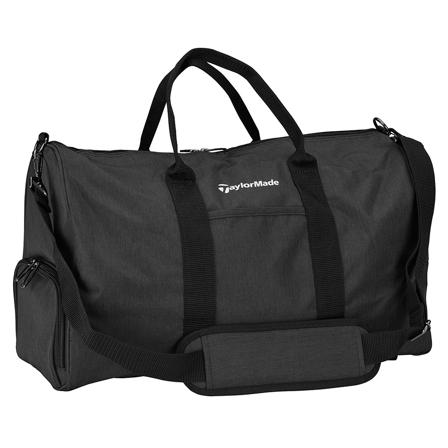 TaylorMade ブラックダッフルバッグ Performance Duffel Bag